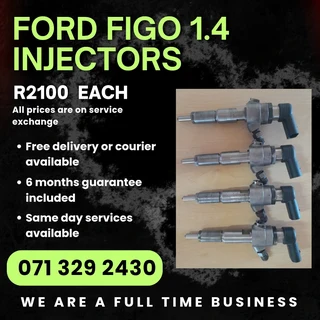 Ford Figo 1.4 Diesel Injectors For Sale With Warranty