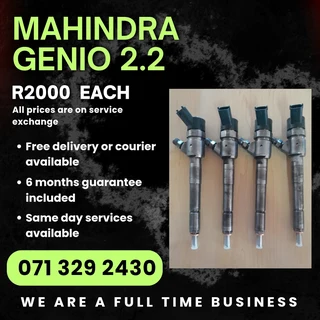 Mahindra Genio Diesel Injectors For Sale With Warranty