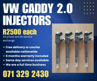 Vw Caddy 2.0 Injectors For Sale With Warranty On
