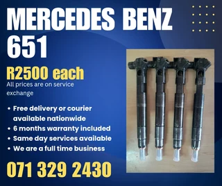 Mercedes Benz 651 Diesel Injectors For Sale With Warranty