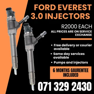 Ford Everest 3.0 Injectors For Sale Withvwarranty