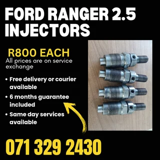 Ford Ranger 2.5 Injectors For Sale With Warranty