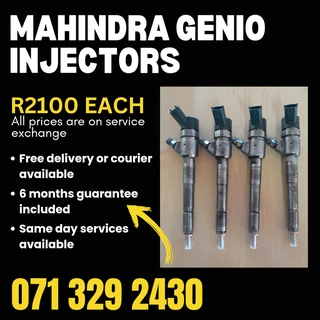 Mahindra Genio Injectors For Sale With Warranty