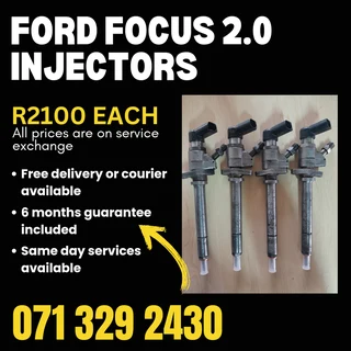 Ford Focus 2.0 Injectors For Sale With Warranty