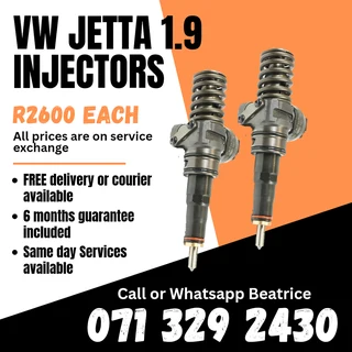 Vw Jetta 1.9 Injectors For Sale With Warranty