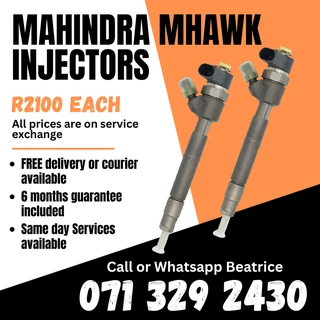 Mahindra Mhawk Injectors For Sale With Warranty