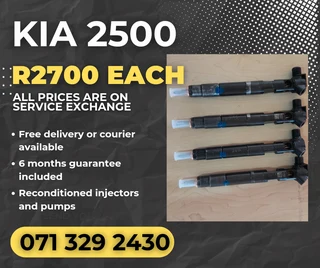Kia 2700 Injectors For Sale With Warranty
