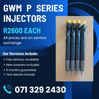 Gwm P Series Injectors For Sale With Warranty