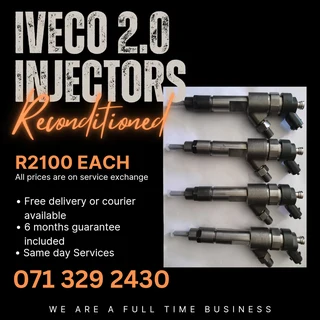 Iveco 2.8 Injectors For Sale With Warranty