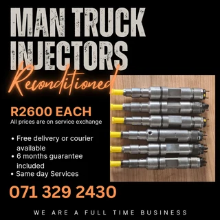 Man Truck Injectors For Sale With Warranty