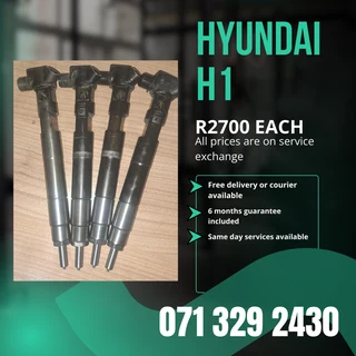 Hyundai H1 Injectors For Sale With Warranty