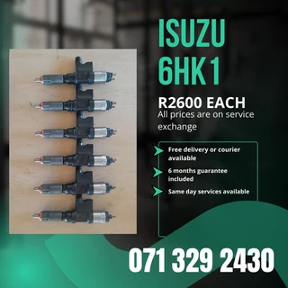Isuzu Truck 6hk1 Injectors For Sale With Warranty
