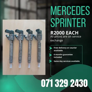 Mercedes Benz Sprinter Injectors For Sale With Warranty