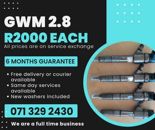 Gwm 2.8 Injectors For Sale With Warranty