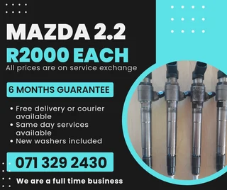 Mazda Bt50 2.2 Injectors For Sale With Warranty