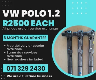 Vw Polo 1.2 Injectors For Sale With Warranty