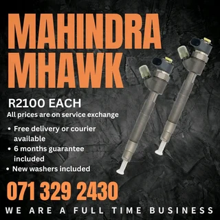 Mahindra Mhawk Injectors For Sale With Warranty