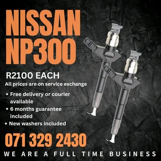 Nissan Np300 Injectors For Sale With Warranty