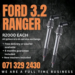 Ford Ranger 3.2 Injectors For Sale With Warranty