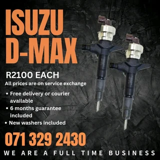 Isuzu Dmax Injectors For Sale With Warranty