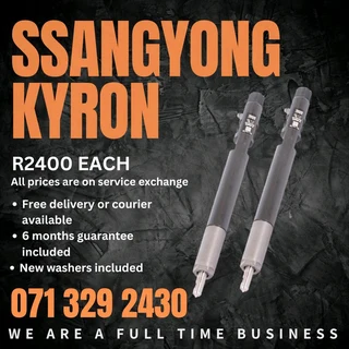 Ssangyong Kyron Injectors For Sale With Warranty