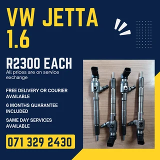 Vw Jetta 1.6 Injectors For Sale With Warranty