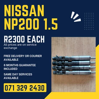 Nissan Np200 1.5 Injectors For Sale With Warranty