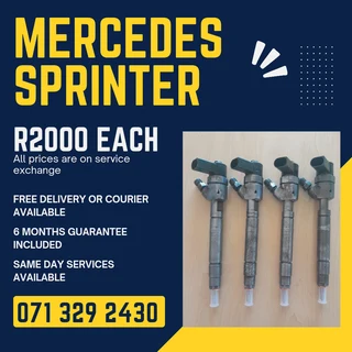 Mercedes Benz Sprinter Injectors For Sale With Warranty