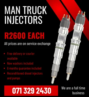Man Truck Diesel Injectors For Sale With Warranty