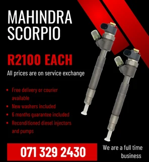 Mahindra Scorpio Injectors For Sale With Warranty