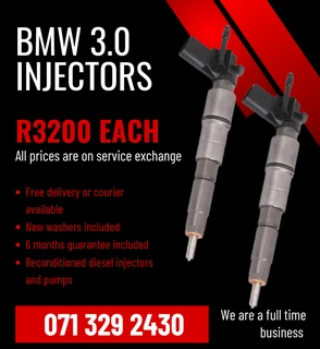Bmw 3.0 Injectors For Sale With Warranty