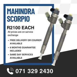 Mahindra Scorpio Injectors For Sale With Warranty