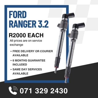 Ford Ranger 3.2 Injectors For Sale With Warranty