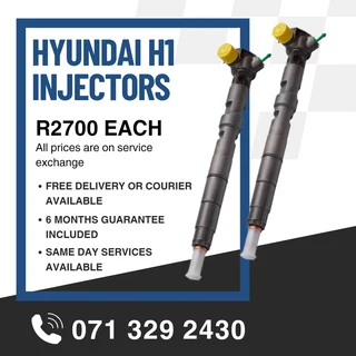Hyundai H1 Injectors For Sale With Warranty