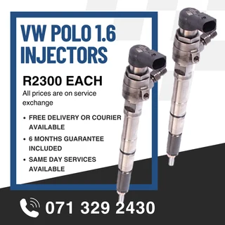 Vw Polo 1.6 Diesel Injectors For Sale With Warranty