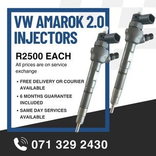 Vw Amarok 2.0 Injectors For Sale With Warranty