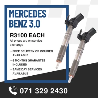 Mercedes Benz 3.0 Injectors For Sale With Warranty