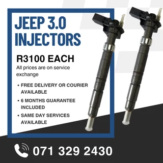 Jeep 3.0 Injectors For Sale With Warranty