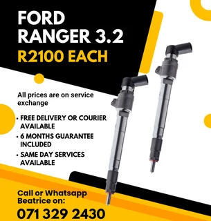 Ford Ranger 3.2 Injectors For Sale With Warranty