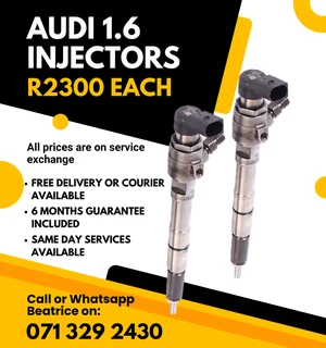 Audi 1.6 Injectors For Sale With Warranty