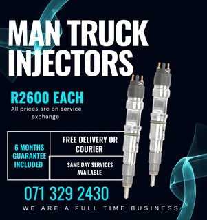 Man Truck Injectors For Sale With Warranty