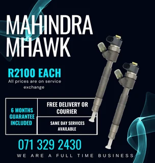Mahindra Mhawk Injectors For Sale With Warranty