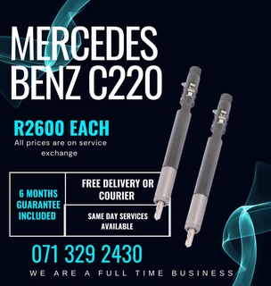 Mercedes Benz C220 Diesel Injectors For Sale With Warranty