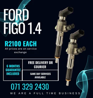 Ford Figo 1.4 Injectors For Sale With Warranty