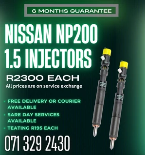Nissan Np200 Injectors For Sale With Warranty