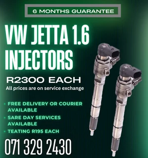 Vw Jetta 1.6 Diesel Injectors For Sale With Warranty