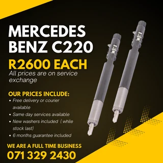 Mercedes Benz C220 Injectors For Sale With Warranty