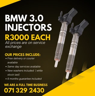 Bmw 3.0 Injectors For Sale With Warranty
