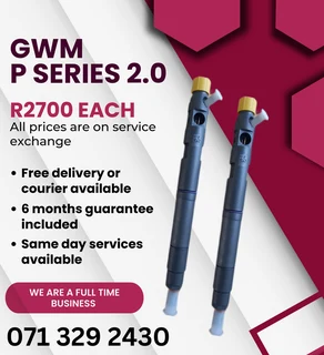 Gwm P Series Injectors For Sale With Warranty
