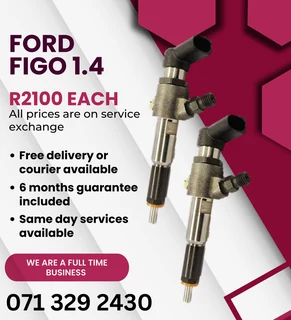 Ford Figo 1.4 Injectors For Sale With Warranty